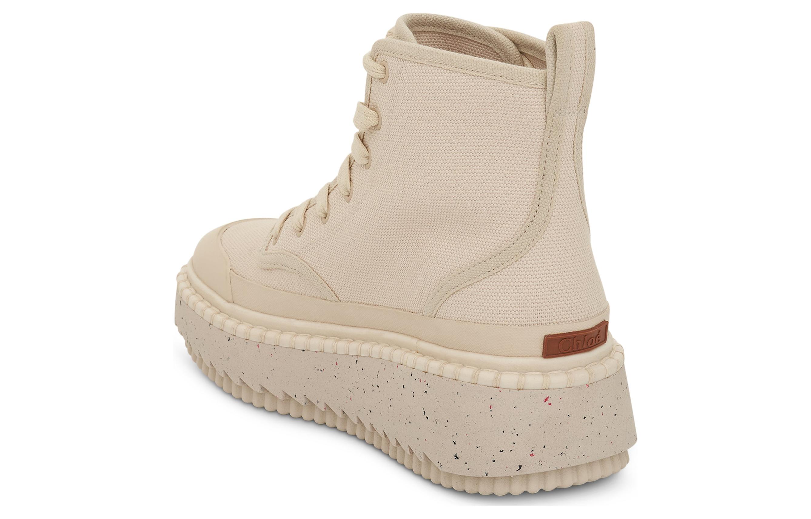 Lookbook (W) 끌로에 릴리 캔버스 샌드 부츠 (Chloe Lilli Canvas Sand Boots) CHC22W6960827J