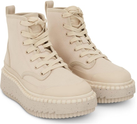 (W) Boots Chunky Bertali Kanvas Chloe Lilli 'Sand' CHC22W6960827J Order (W) Boots Chunky Bertali Kanvas Chloe Lilli 'Sand' CHC22W6960827J