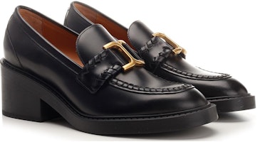 (W) Chloe Loafer 'Comodidad Casual en Cuero Negro' CHC23W942EY001 Lookbook (W) Chloe Loafer 'Comodidad Casual en Cuero Negro' CHC23W942EY001