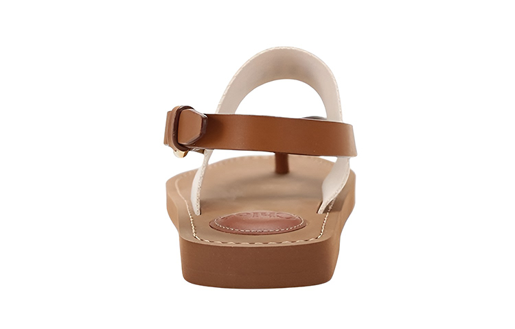 (W) Chloe Logo Buckle Sandals 'Brown' 圖 3