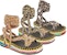 (W) Chloe Lou 'Sandal Leper Pelbagai Warna' CHC22U619Z19CA