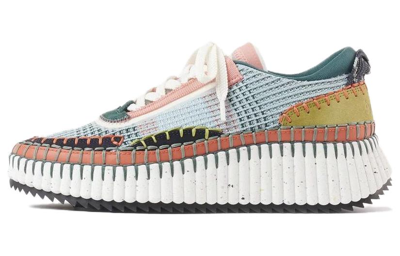 (W) Chloe Low-Top 'Simple Fashion Pink and White'