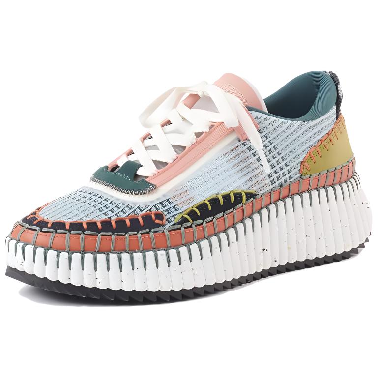 (W) Chloe Low-Top 'Simple Fashion Pink and White' 圖 3