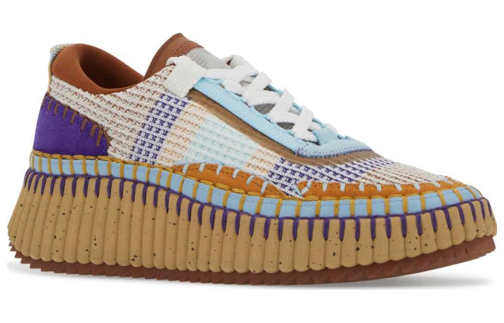 Order (W) クロエ ローカットスニーカー 白/青 CHC22S579Y099L