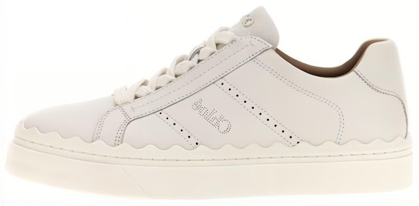 (W) 克洛伊低帮白色真皮系带运动鞋 CHC23W953GQ101 Buy (W) 克洛伊低帮白色真皮系带运动鞋 CHC23W953GQ101