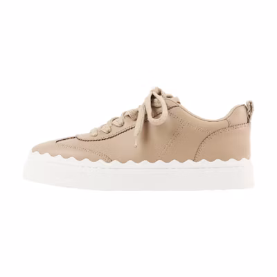 (W) Chloe Low-Top Leather Sneaker 'Pink Fashion'