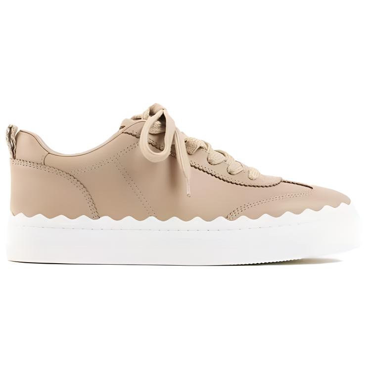 (W) Chloe Low-Top Leather Sneaker 'Pink Fashion' 圖 2