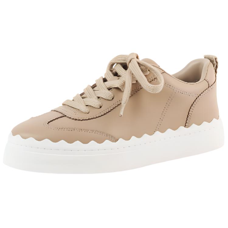 (W) Chloe Low-Top Leather Sneaker 'Pink Fashion' 圖 3