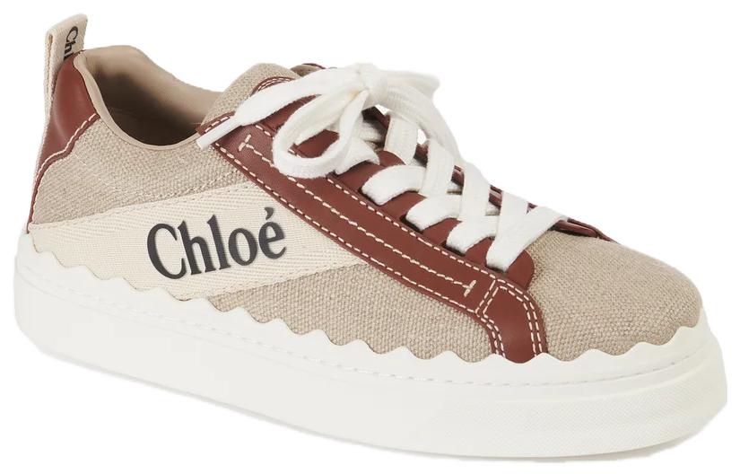 Shop (W) Chloe Low-Top Skate ''Marrone Comodo'' CHC22U108Z490U