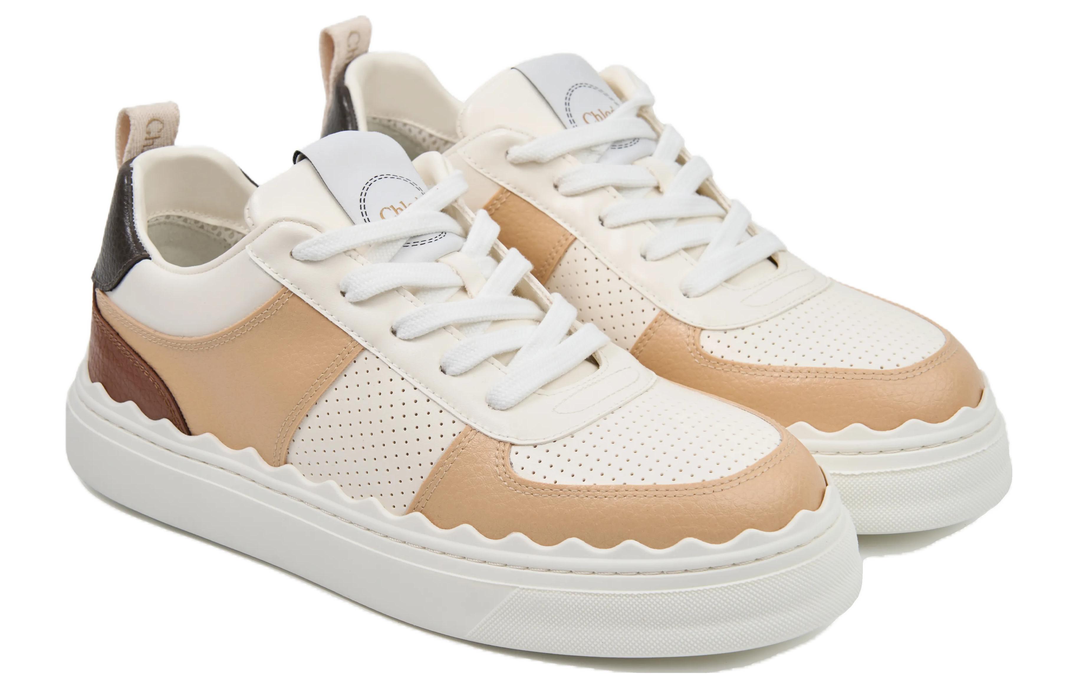 (W) Chloe Low-Top Sneaker 'Brown White' 圖 3