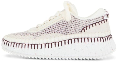 (Women) Chloe Low 'White Patchwork' CHC22S579Y056A (Women) Chloe Low 'White Patchwork' CHC22S579Y056A
