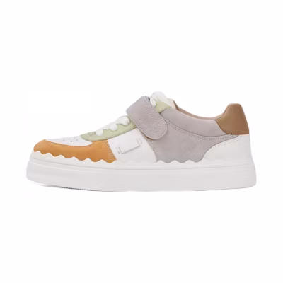 (W) Chloe Low Top Round Toe Fashion Sneakers 'Multicolor'