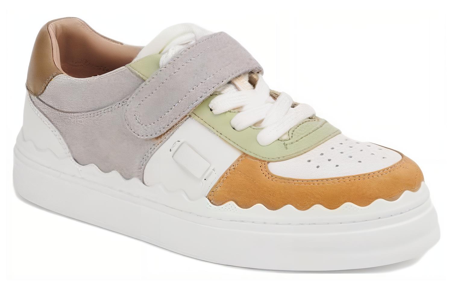 (W) Chloe Low Top Round Toe Fashion Sneakers 'Multicolor' 圖 2