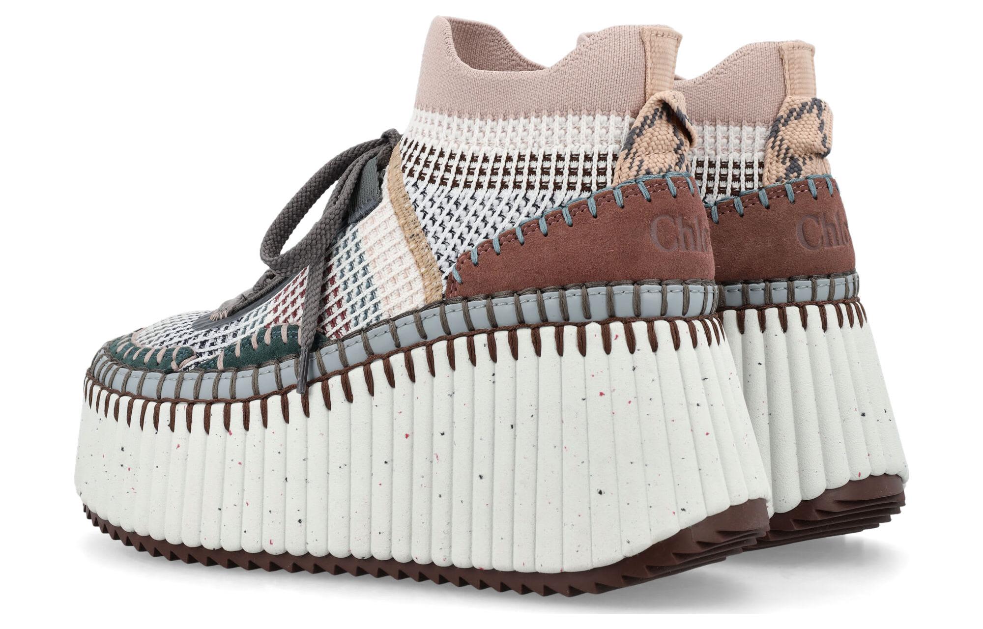 (W) Chloe Low Top Sneakers 'CMFTable Pink Lace-Up' 圖 4