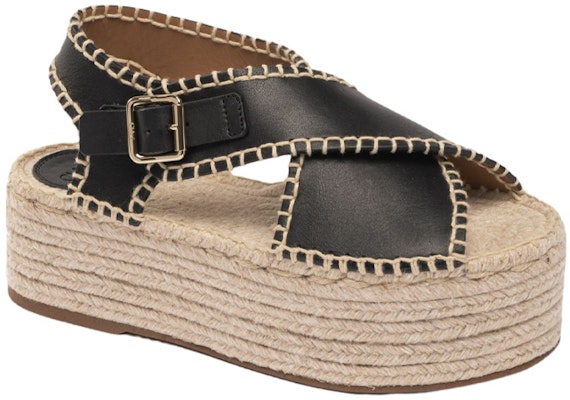 (W) Chloe Lucinda Sandal Bertapak Espadrille 'Hitam' CHC22U643Y9001 Order (W) Chloe Lucinda Sandal Bertapak Espadrille 'Hitam' CHC22U643Y9001