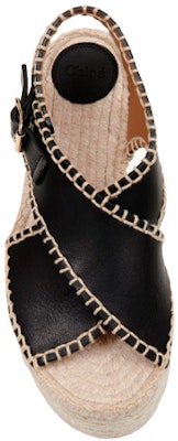 (W) Chloe Lucinda Sandal Bertapak Espadrille 'Hitam' CHC22U643Y9001 Lookbook (W) Chloe Lucinda Sandal Bertapak Espadrille 'Hitam' CHC22U643Y9001