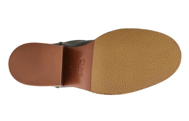 Shop (W) 끌로에 말로 하이탑 부츠 (블랙 카프 레더) CHC22A684AF001