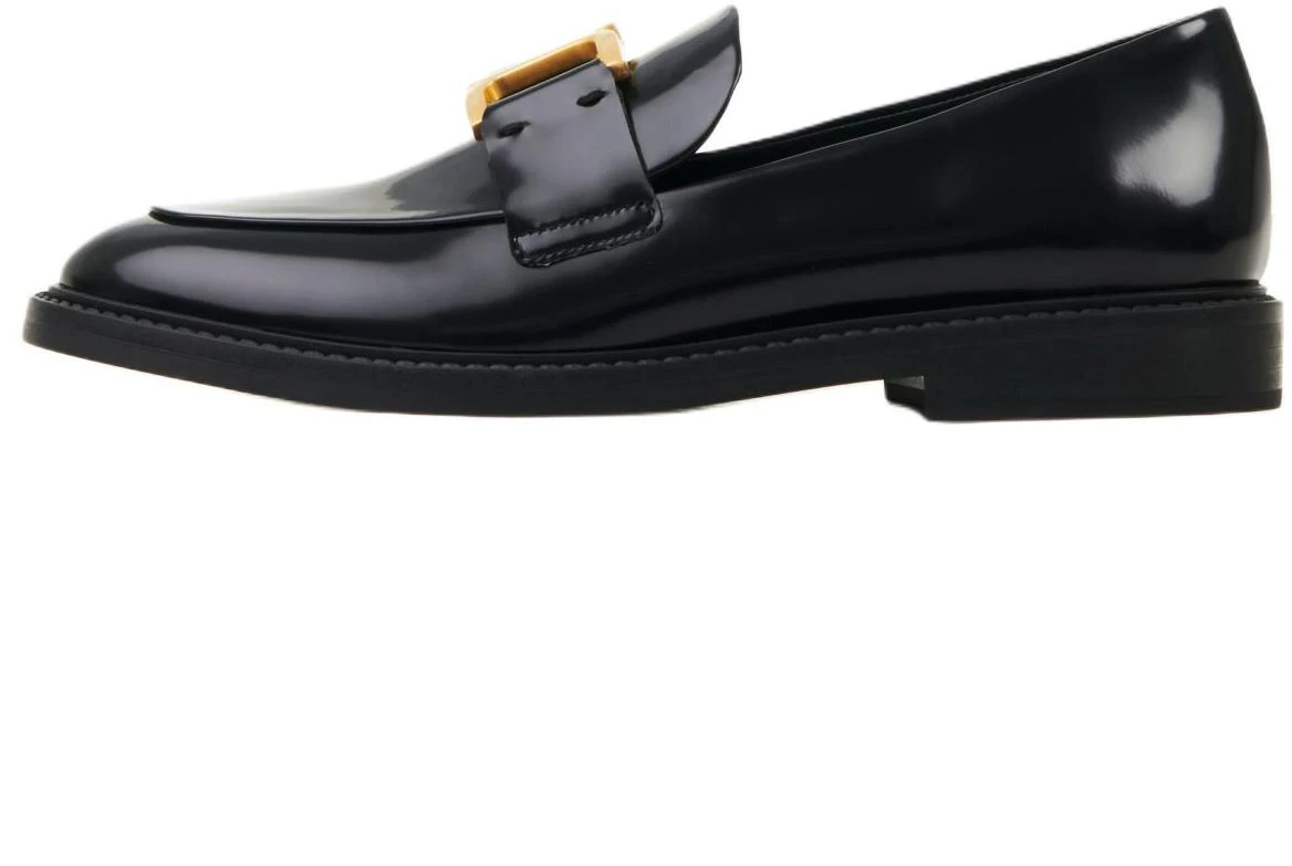women-chloe-marcie-black-calfskin-round-toe-loafers-chc-24-a03-zmz-001