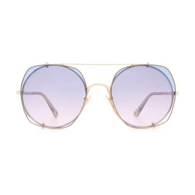 (Women) Chloe Metallic Sunglasses Multicolor CH0042S002