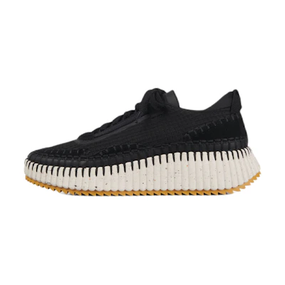 (W) Chloe Nama 'Black Mesh'