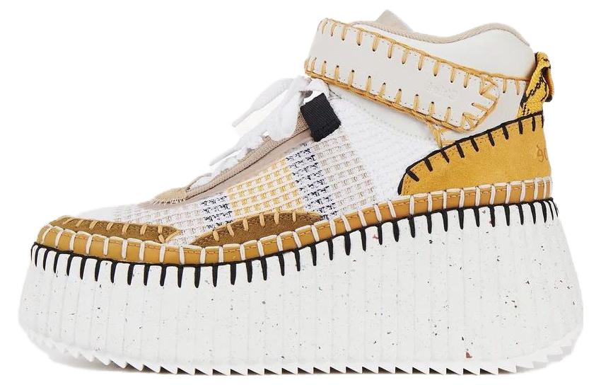 Buy (W) Chloe Nama ''Baskets Mode Bout Rond Blanc'' CHC23U868Y026E