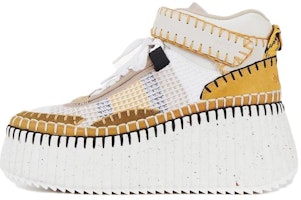 (Women) Chloe Nama 'Fashion Round Toe Low White' CHC23U868Y026E (Women) Chloe Nama 'Fashion Round Toe Low White' CHC23U868Y026E