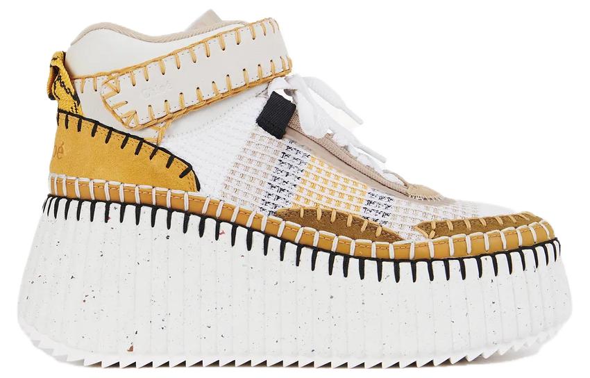 Order (W) 끌로에 나마 패션 로우 화이트 (Chloe Nama 로우 화이트) CHC23U868Y026E