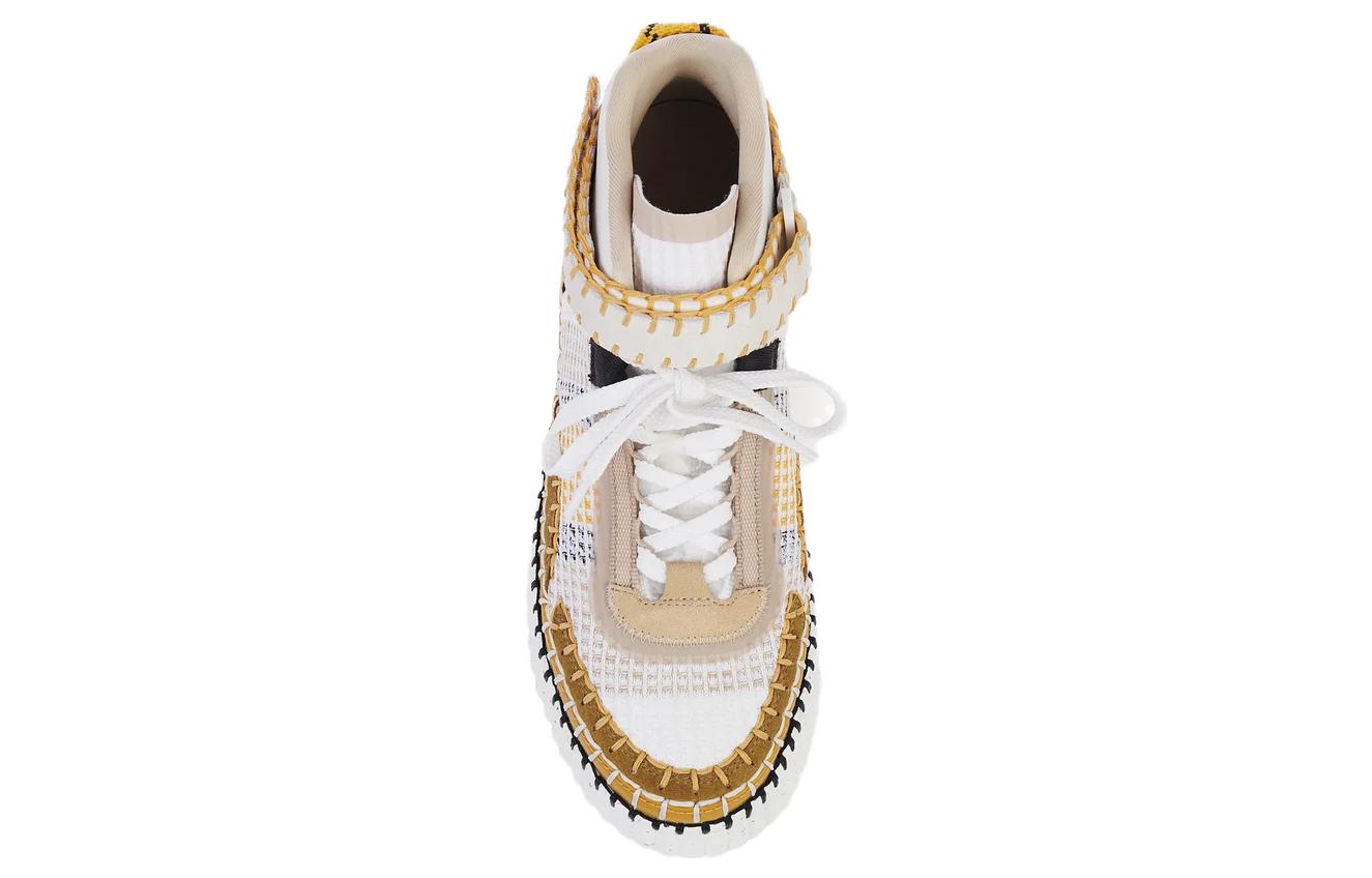 Shop (W) Chloe Nama ''Baskets Mode Bout Rond Blanc'' CHC23U868Y026E