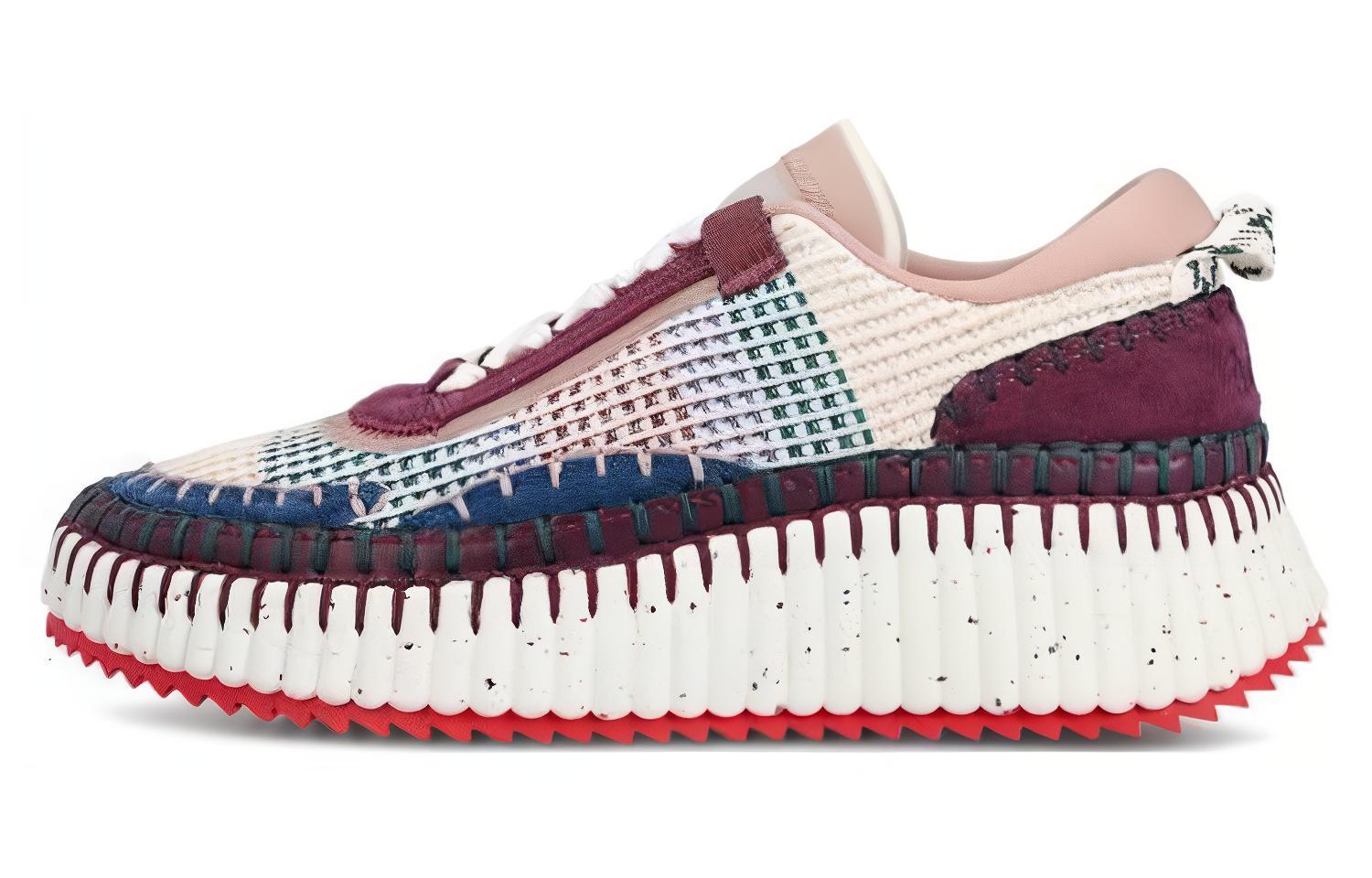 (W) Chloe Nama Leather Low 'CMFT Sport White'