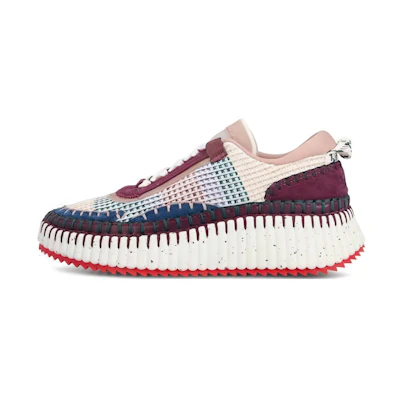 (W) Chloe Nama Leather Low 'CMFT Sport White'