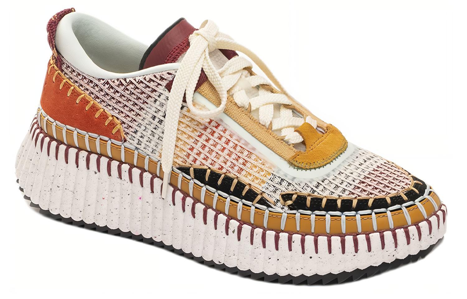 (W) Chloe Nama Low 'Orange White' 圖 2