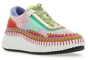 (Women) Chloe Nama Low 'Red White Blue' CHC22S579Y069A (Women) Chloe Nama Low 'Red White Blue' CHC22S579Y069A