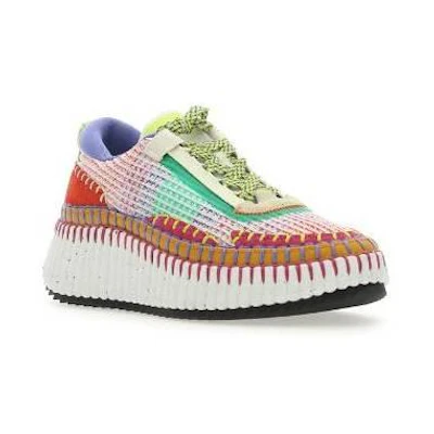 (W) Chloe Nama Low 'Red White Blue'