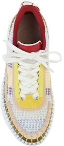 (Women) Chloe Nama Low 'White Brown Fashion Strap' CHC22S579Y022H Lookbook (Women) Chloe Nama Low 'White Brown Fashion Strap' CHC22S579Y022H