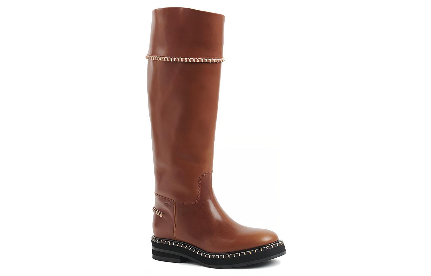 (W) Chloe Noua High-Top Boot 'Brown Calfskin' 圖 3