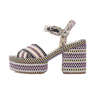 (W) Chloe Odina 'Black Fashion Open Toe'