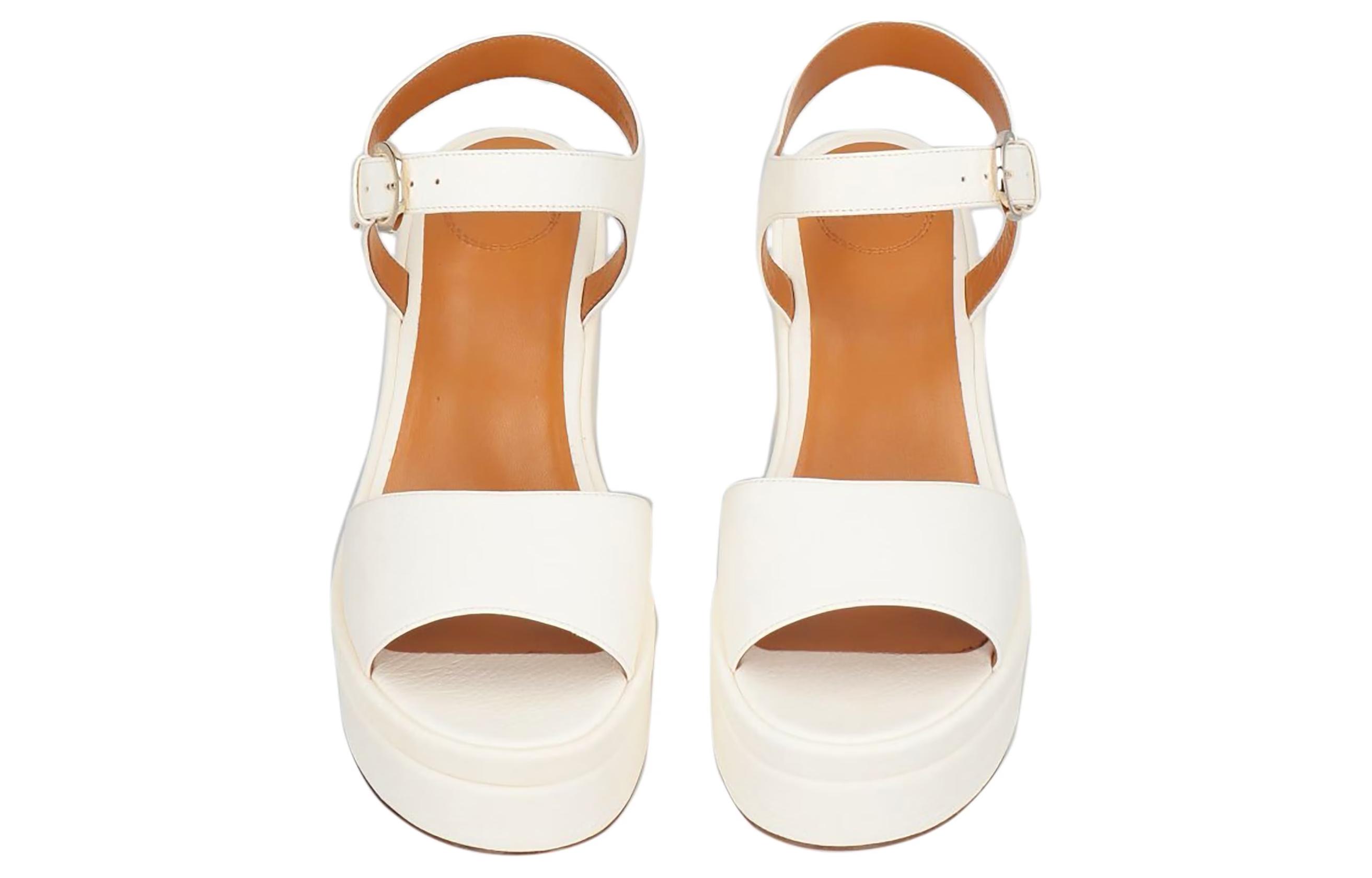 (W) Chloe Odina Sandal 'White Leather' 圖 4