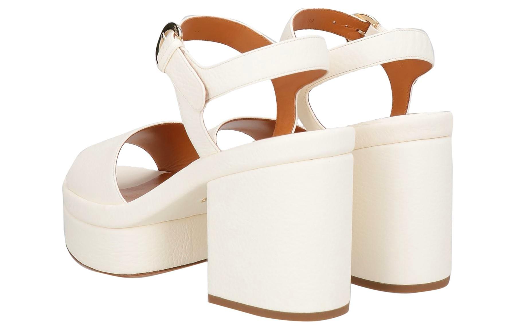 (W) Chloe Odina Sandal 'White Leather' 圖 5