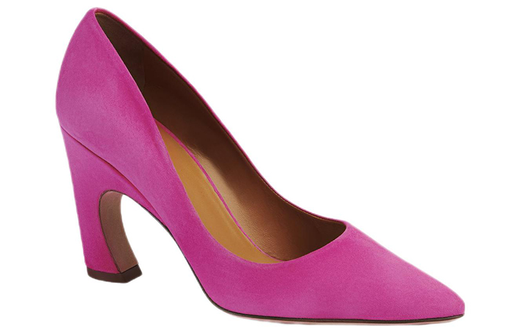 (W) Chloe Oli High Heels 'Pink Shearling Slip-On' 圖 2