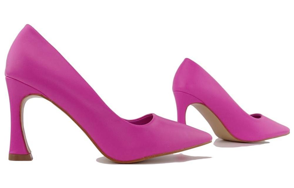 (W) Chloe Oli High Heels 'Pink Shearling Slip-On' 圖 3