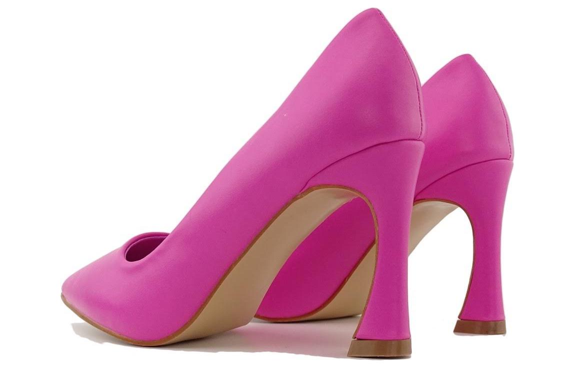 (W) Chloe Oli High Heels 'Pink Shearling Slip-On' 圖 4