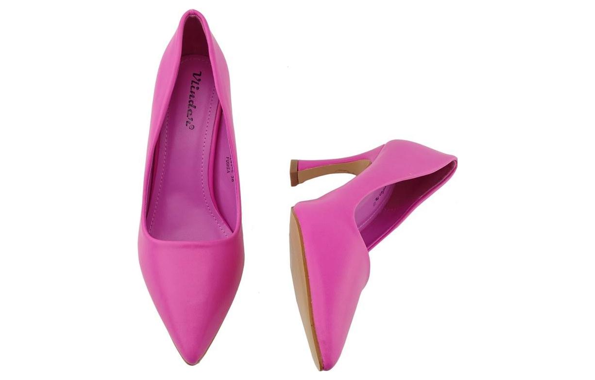 (W) Chloe Oli High Heels 'Pink Shearling Slip-On' 圖 5