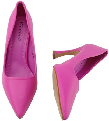 (W) Chloe Oli 'Pink Shearling Slip-On' Tumit Tinggi Perempuan CHC23S817CJ6Q2 Purchase (W) Chloe Oli 'Pink Shearling Slip-On' Tumit Tinggi Perempuan CHC23S817CJ6Q2