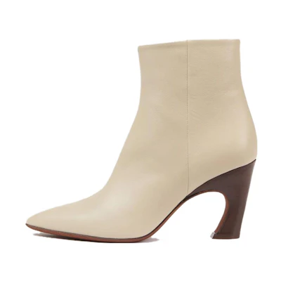 (W) Chloe Oli Leather Boots 'Beige CMFT Fashion'