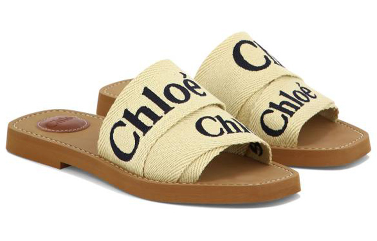 (W) Chloe Open-Toe Slide 'Fashion Yellow-Brown' 圖 3