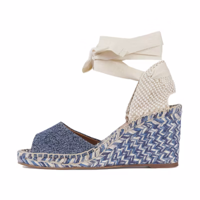 (W) Chloe Platform Sandals 'Blue Fashion'