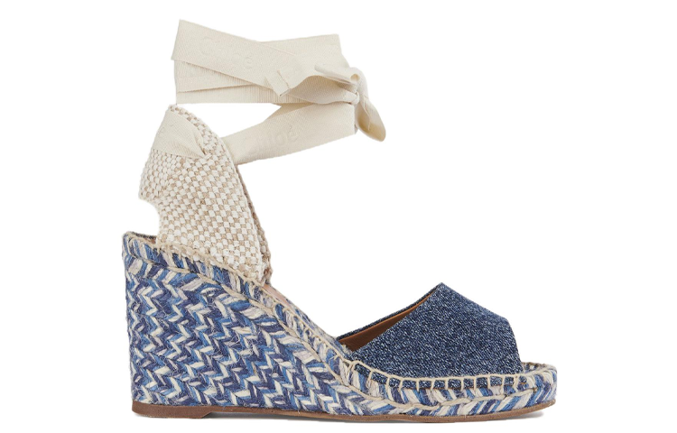 (W) Chloe Platform Sandals 'Blue Fashion' 圖 2