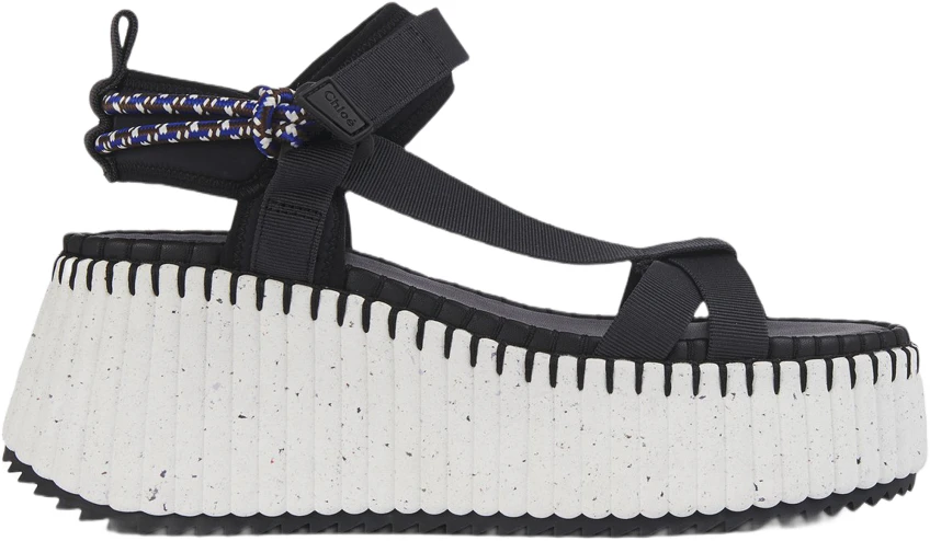 women-chloe-polyester-velcro-wedge-fashion-slides-black-and-white-chc-23-u870-y4001