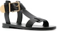 Order (W) Sandal Rata Chloe Rebecca 'Hitam Emas' CHC23A884EX001