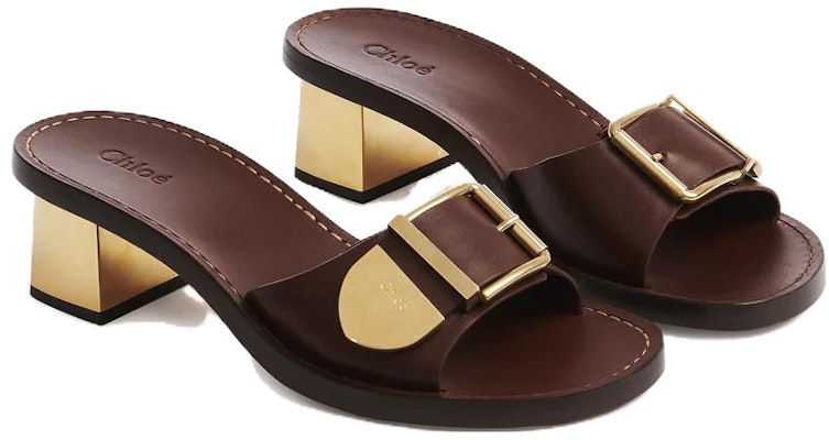 (Women) Chloe Rebecca Slides 'Brown' 'Fashion Open Toe' CHC23A886EX25L Lookbook (Women) Chloe Rebecca Slides 'Brown' 'Fashion Open Toe' CHC23A886EX25L